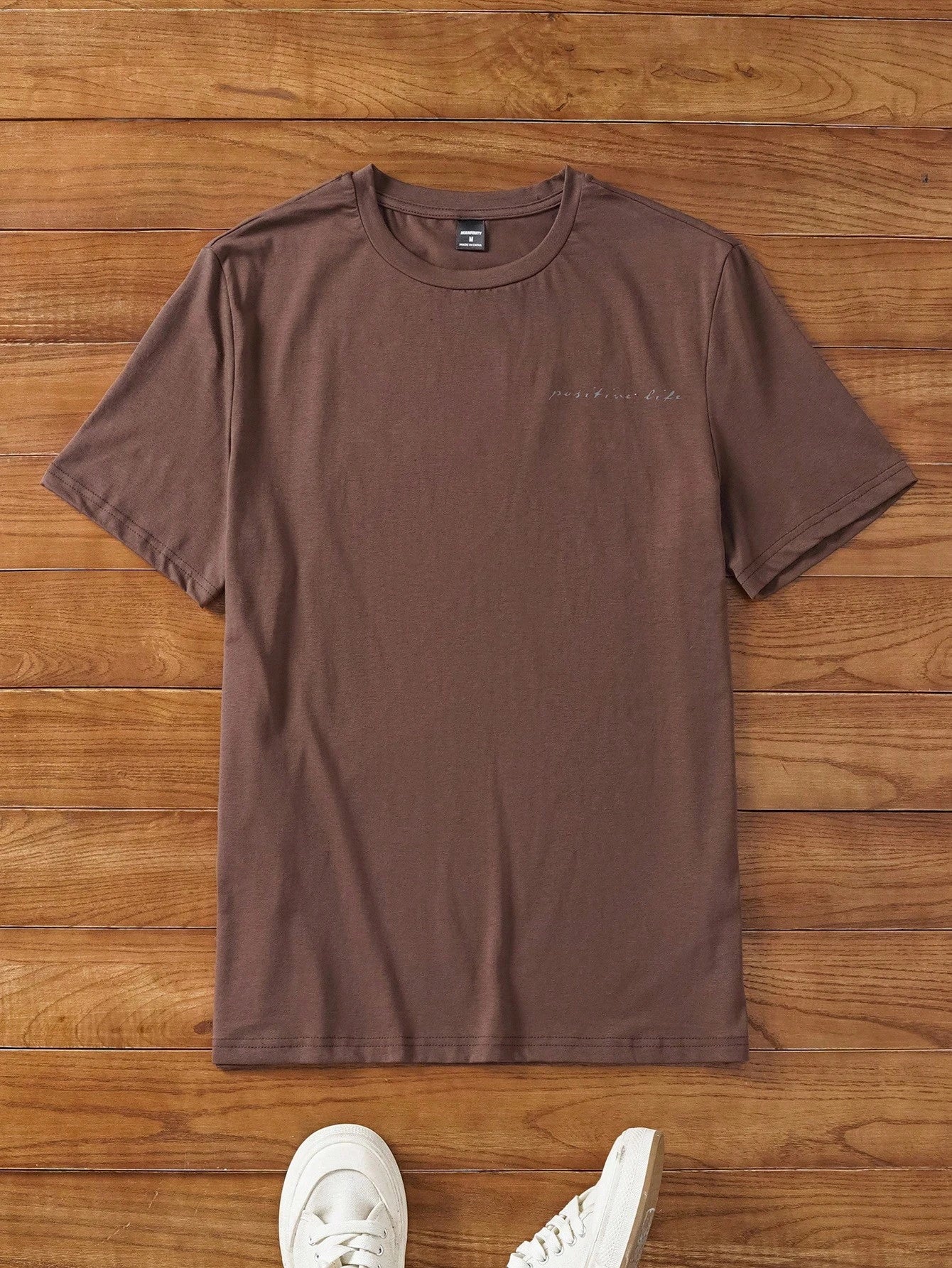 Manfinity Nxtstreet Men T-Shirts Fit Crew Neck Short Sleeve Graphic Tee Palm Tree Casual Fashion Men Clothes Summer